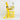 Yellow canvas gift bag filled wtih treats and prosecco